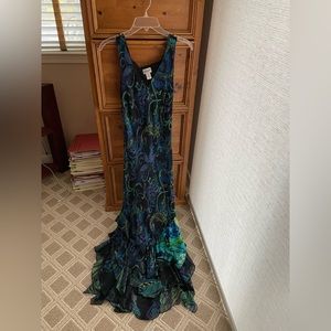 chicos silk dress size 0